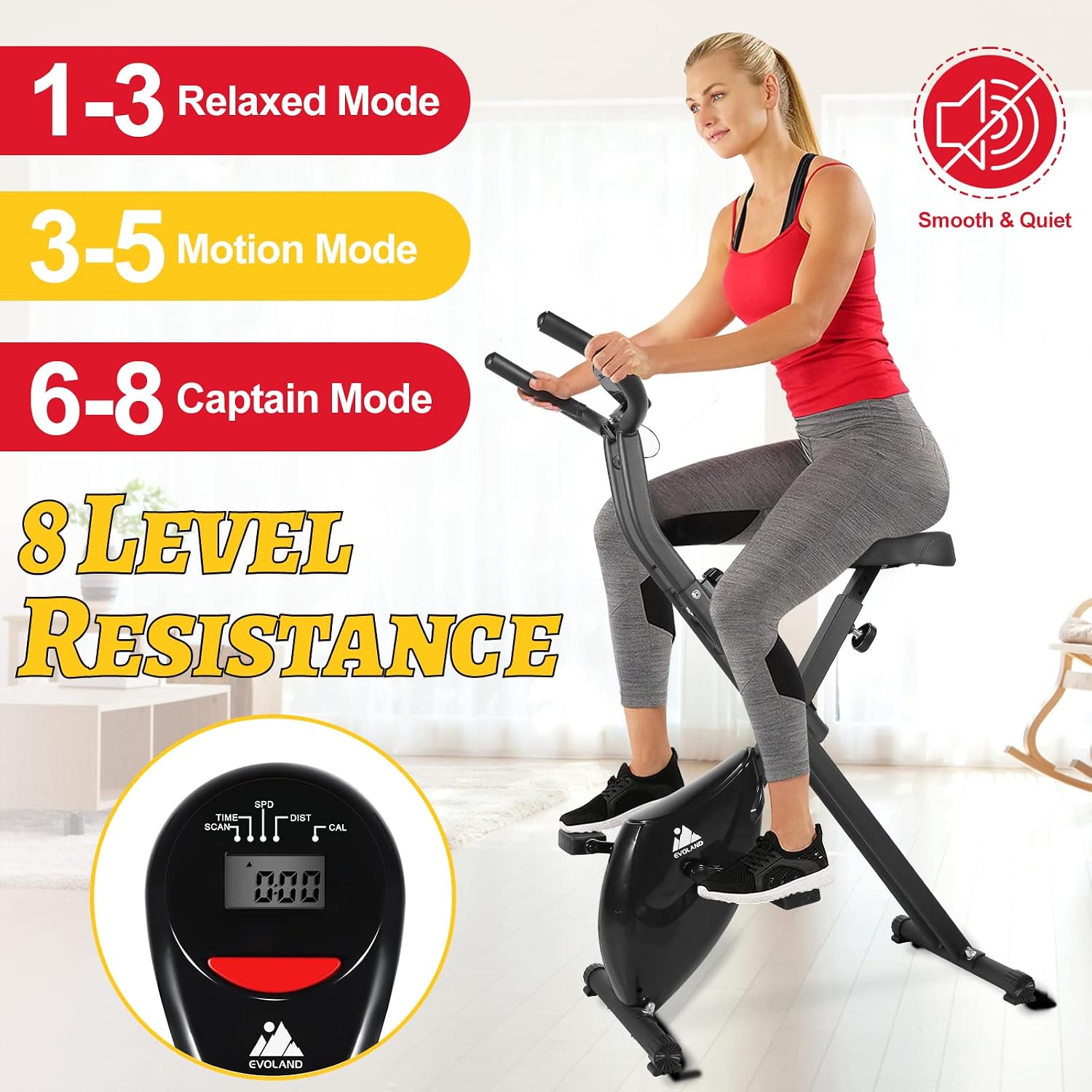 Thumbnail 2 de EVOLAND Foldable Exercise Bike