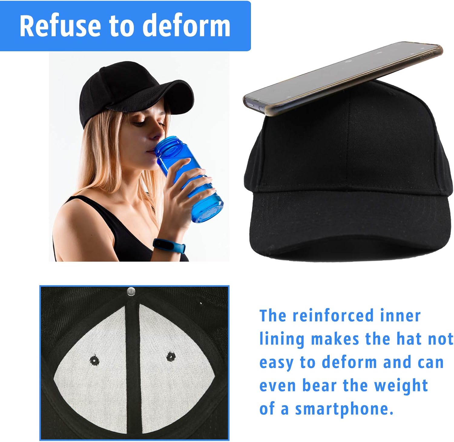 Thumbnail 4 de # Interstellar Fire Baseball Cap for Men and Women – 100% Cotton