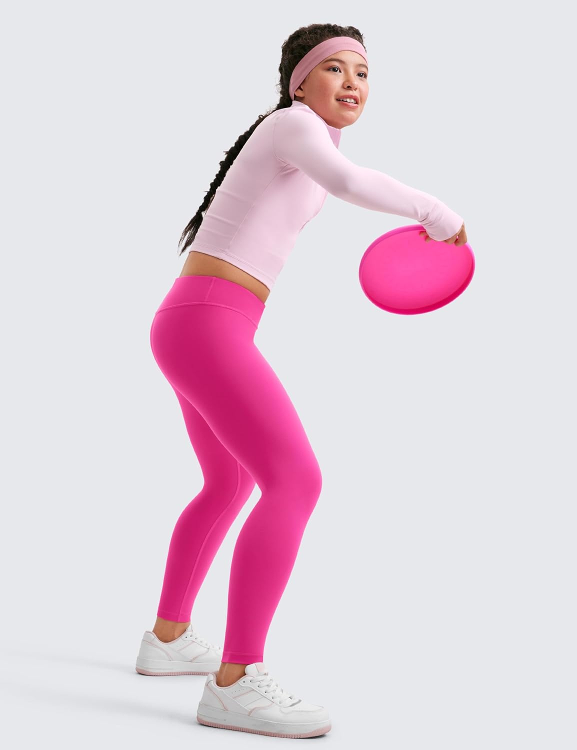 Thumbnail 1 de Leggings atletici CRZ YOGA Butterluxe a vita alta per ragazze, lunghezza intera