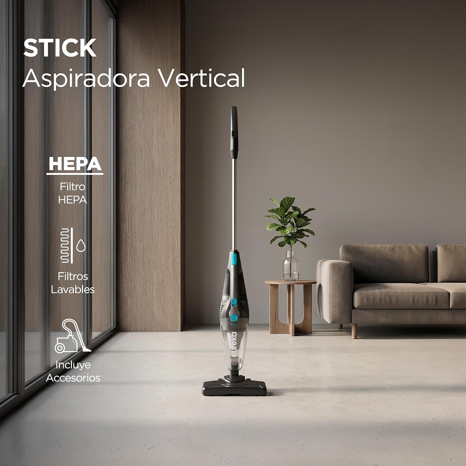 Thumbnail 4 de Eureka NES215A Blaze stick vacuum 4 lb 🧹