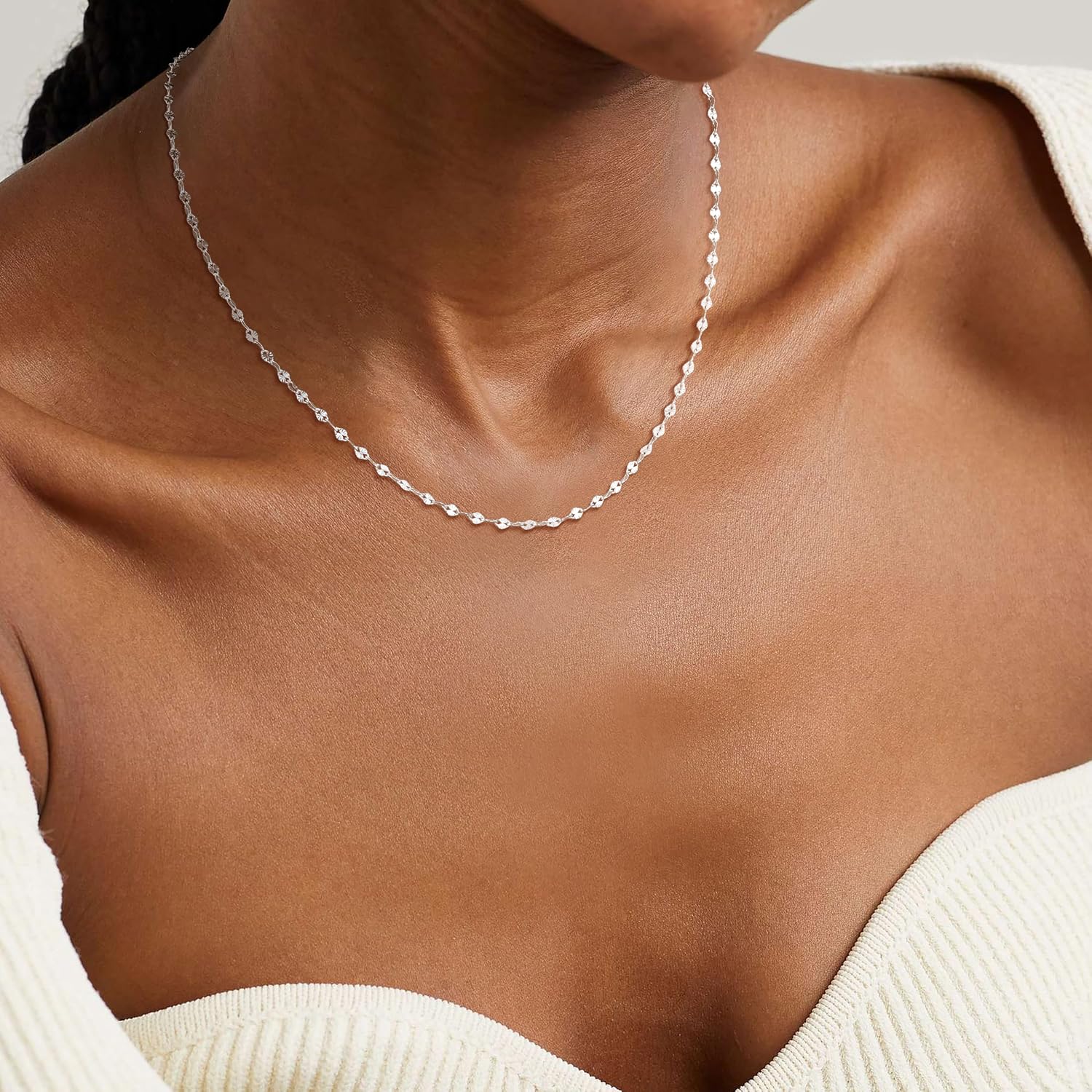 Detalle de Carffordo Chain Necklace 925 Sterling Silver
