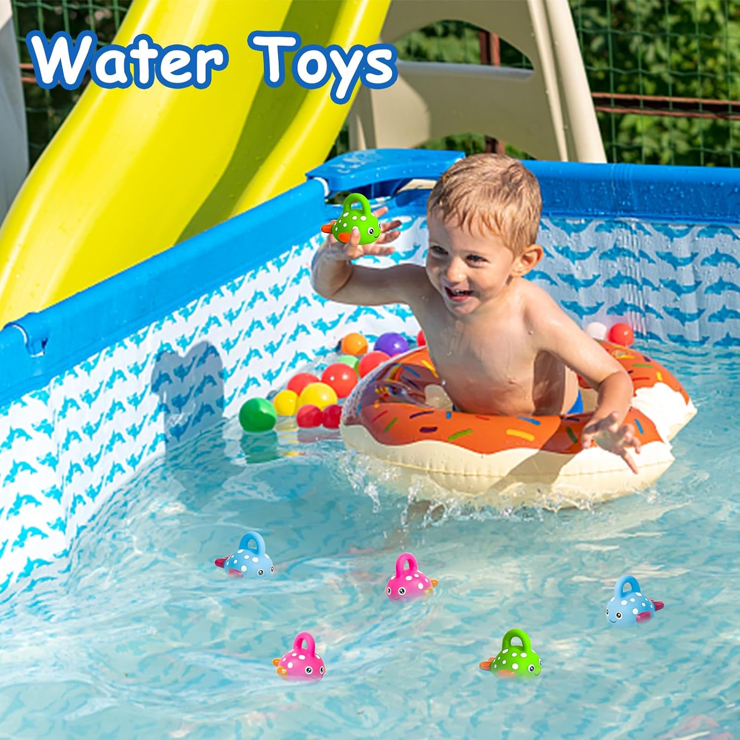 Thumbnail 5 de Baby Bath Toys Fishing Game 6-piece set