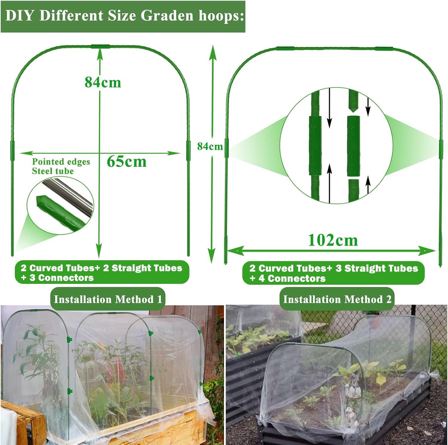 Thumbnail 1 de WYRJXYB Garden netting kit 3 x 9m