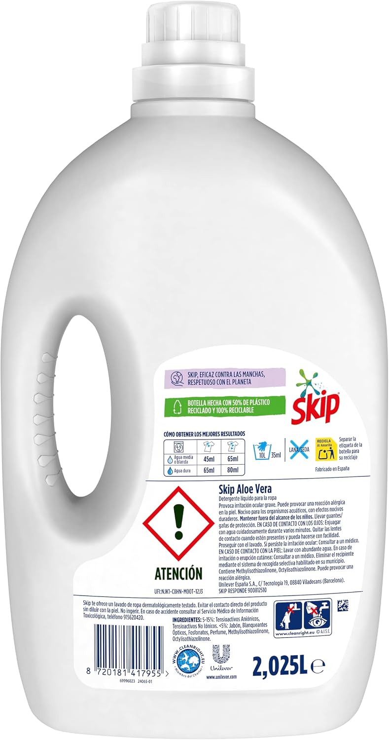 Thumbnail 1 de Skip Ultra Aloe Vera - 45 Lavados