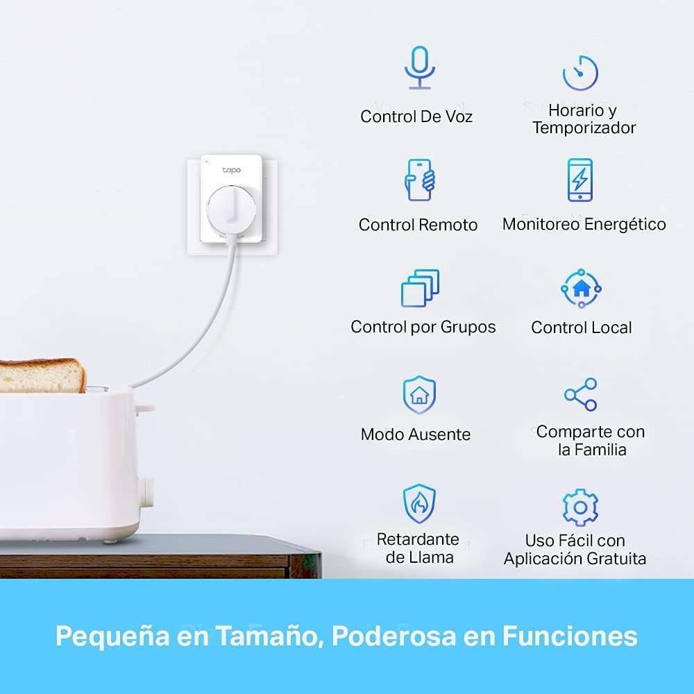 Thumbnail 1 de Tapo P110: enchufe Wi‑Fi con monitoreo