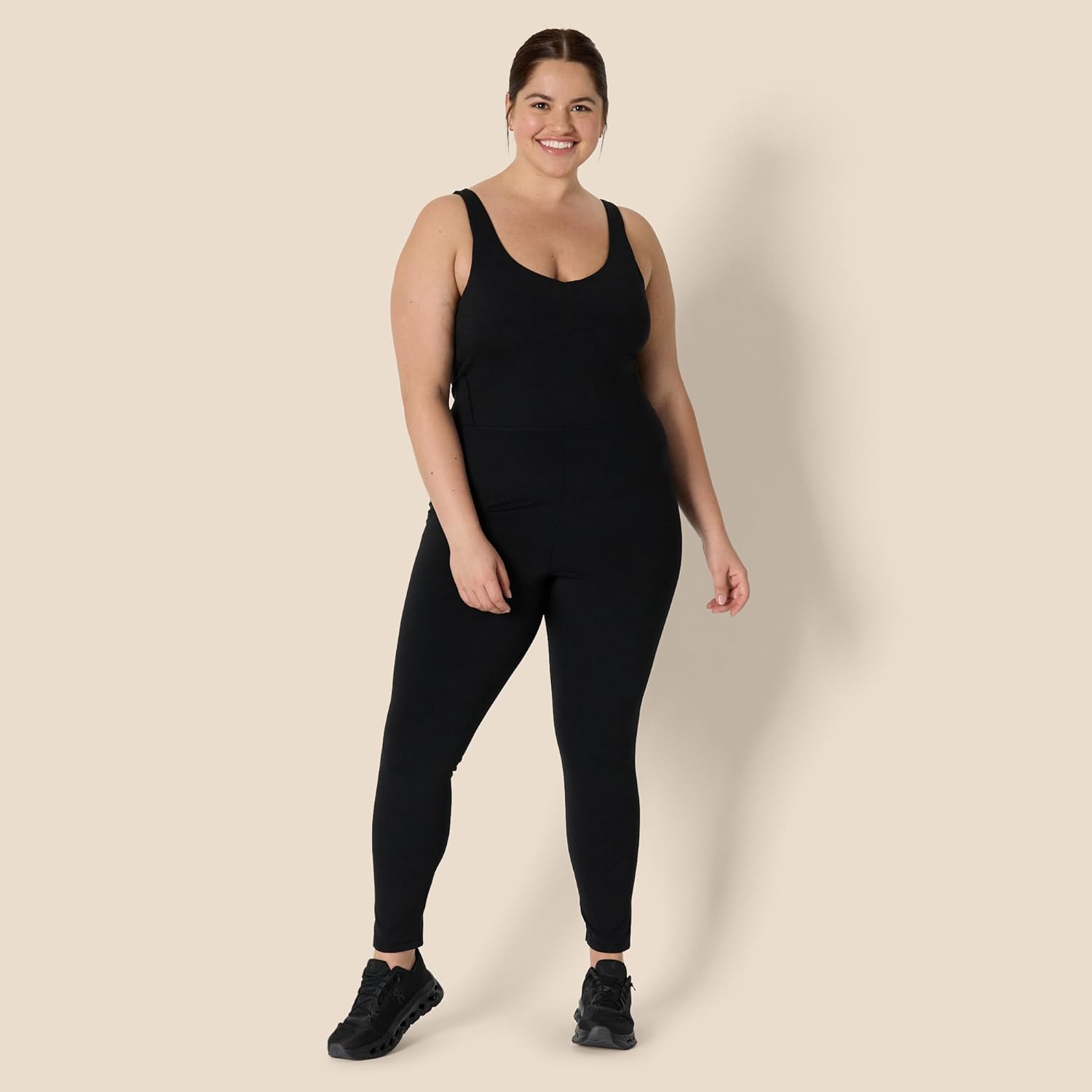 Thumbnail 6 de Amazon Essentials Women's Active Formflex Buttery Soft One Piece Full Length Jumpsuit with Built-In Bra