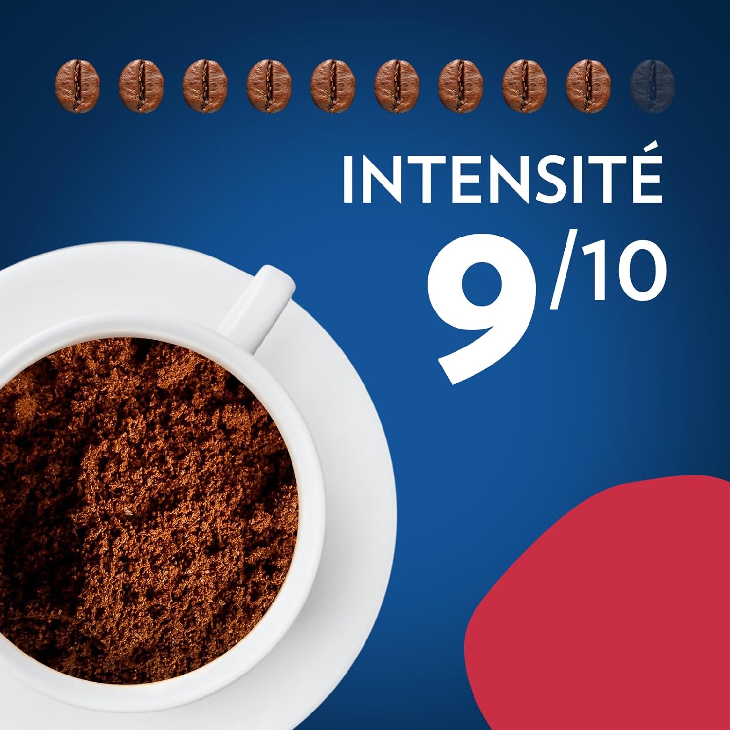 Thumbnail 2 de Lavazza Vivace Café Moulu 2 x 250 g – Arabica et Robusta, intensité forte (9/10) – Torréfaction foncée