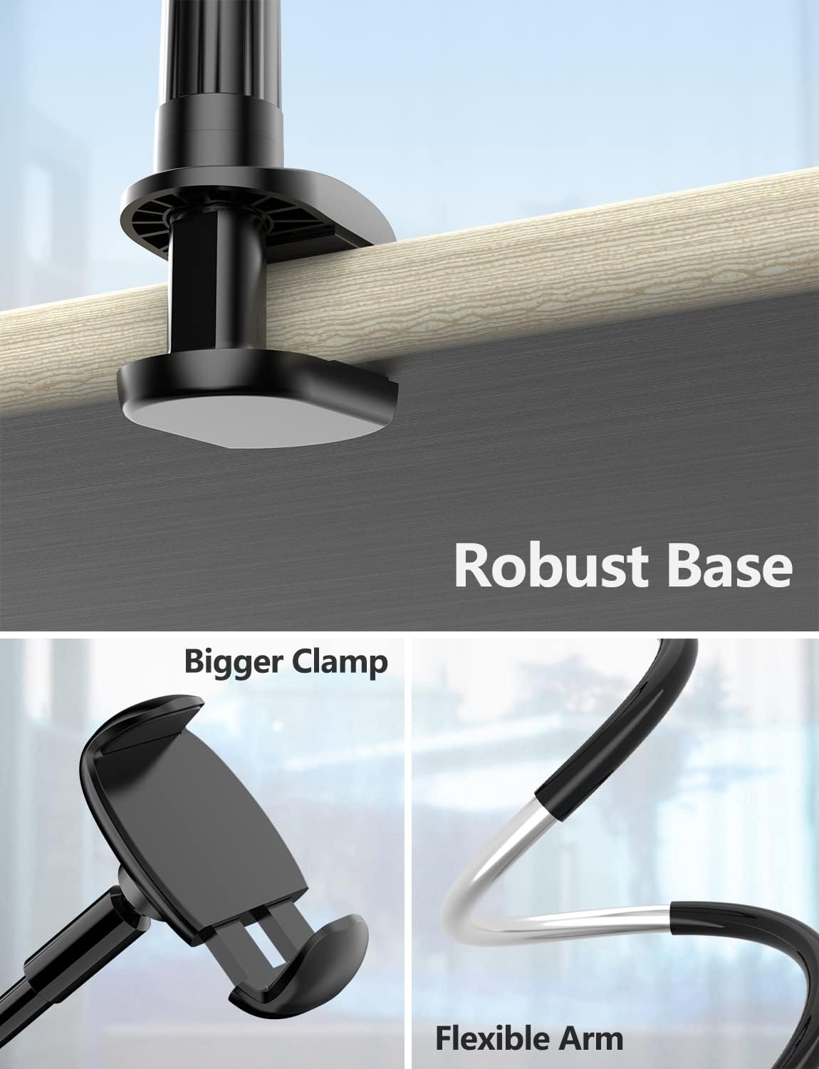 Thumbnail 5 de TRYONE Gooseneck Phone Holder Stand 4–7