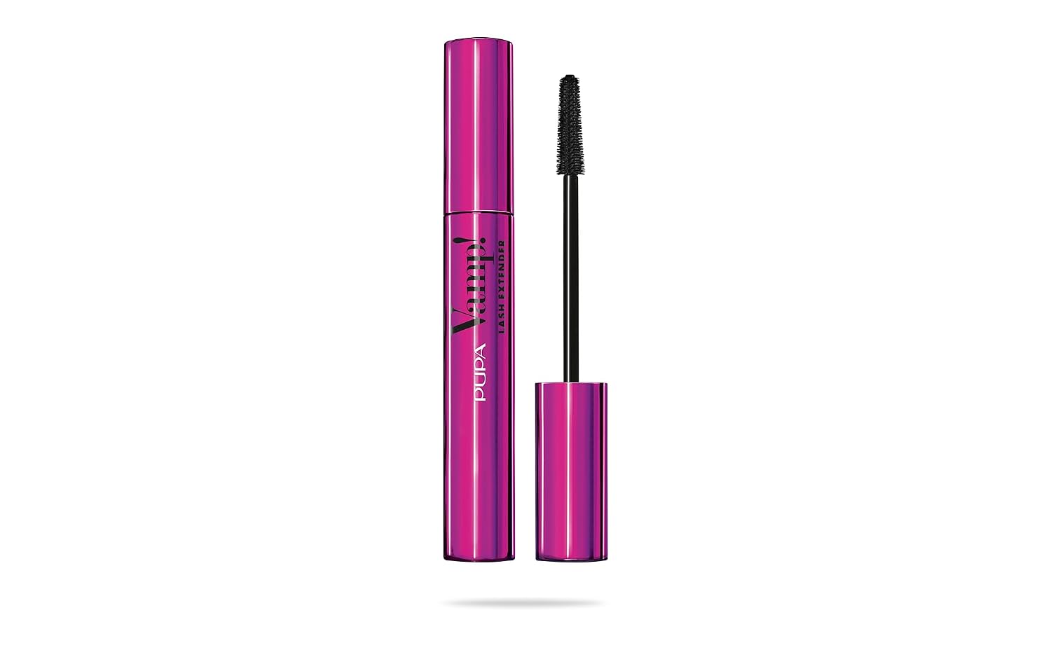 Detalle de Pupa Mascara Vamp! Lash Extender Extra Black – 3D-Verlängerung mit Rizinusöl, 14 ml