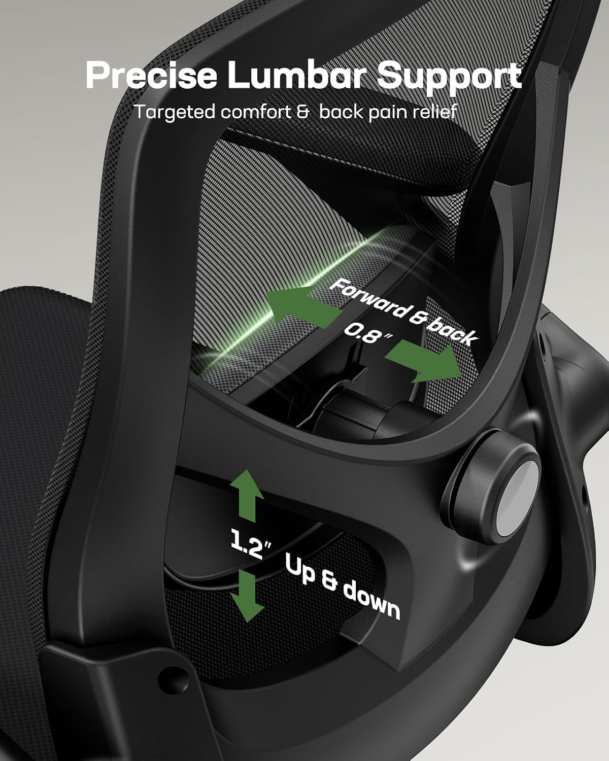 Thumbnail 3 de Marsail Ergonomic Mesh Office Chair