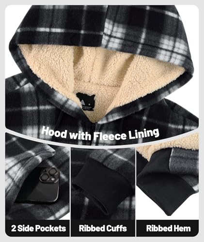 Detalle 2 de geeksport Veste polaire homme à capuche ⚙