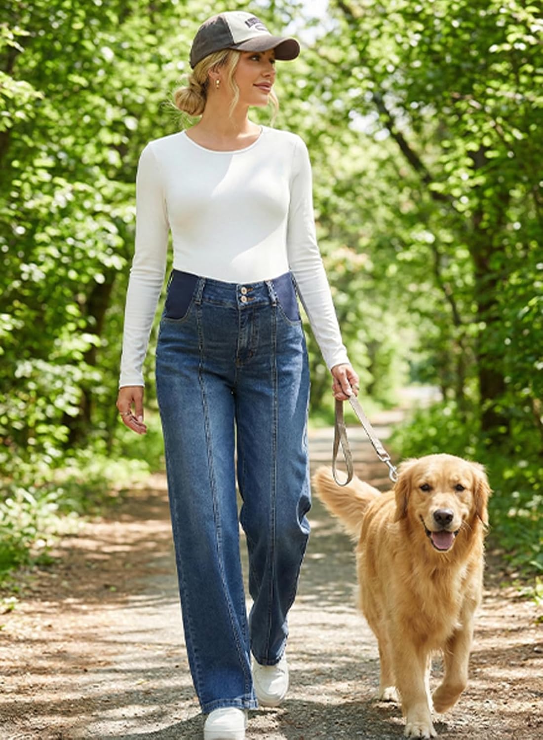 Thumbnail 1 de BLENCOT Maternity Jeans Cotton Blend