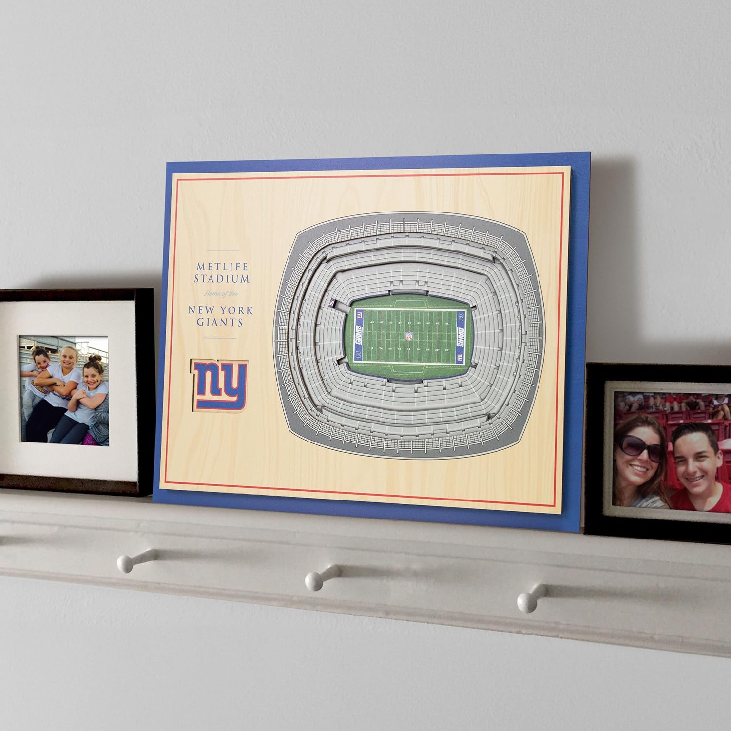 Thumbnail 1 de YouTheFan 5-Layer NFL Stadium Wall Art 🖼