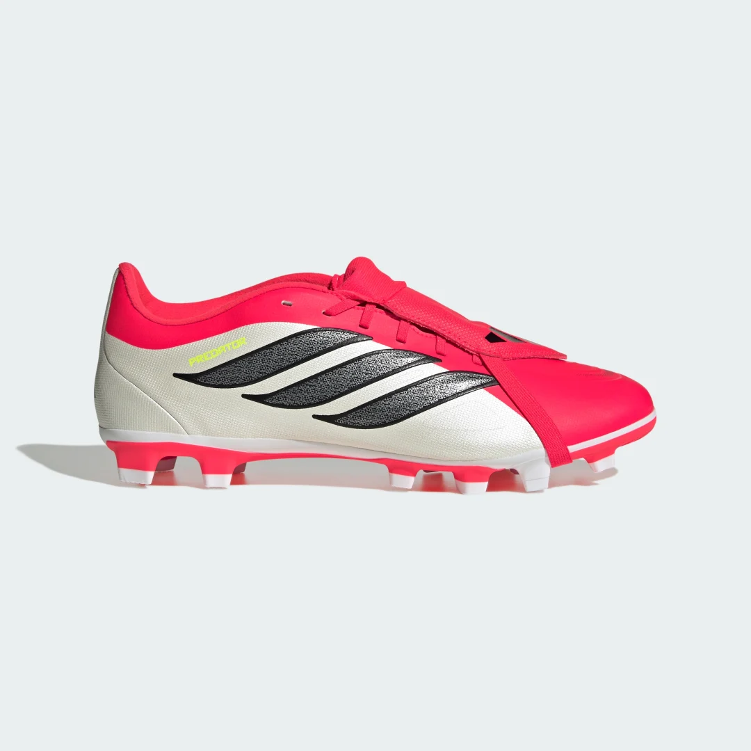 Detalle 2 de Adidas Predator Club: bota de fútbol con lengüeta plegable para césped natural seco y multisuperficie