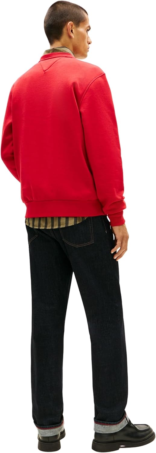 Detalle de Tommy Hilfiger men’s Hilfiger Arch sweatshirt (MW0MW41426) pullover