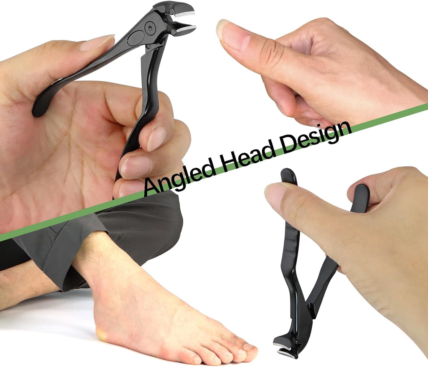 Detalle de VOGARB Long Handled Toenail Clippers for Thick Nails