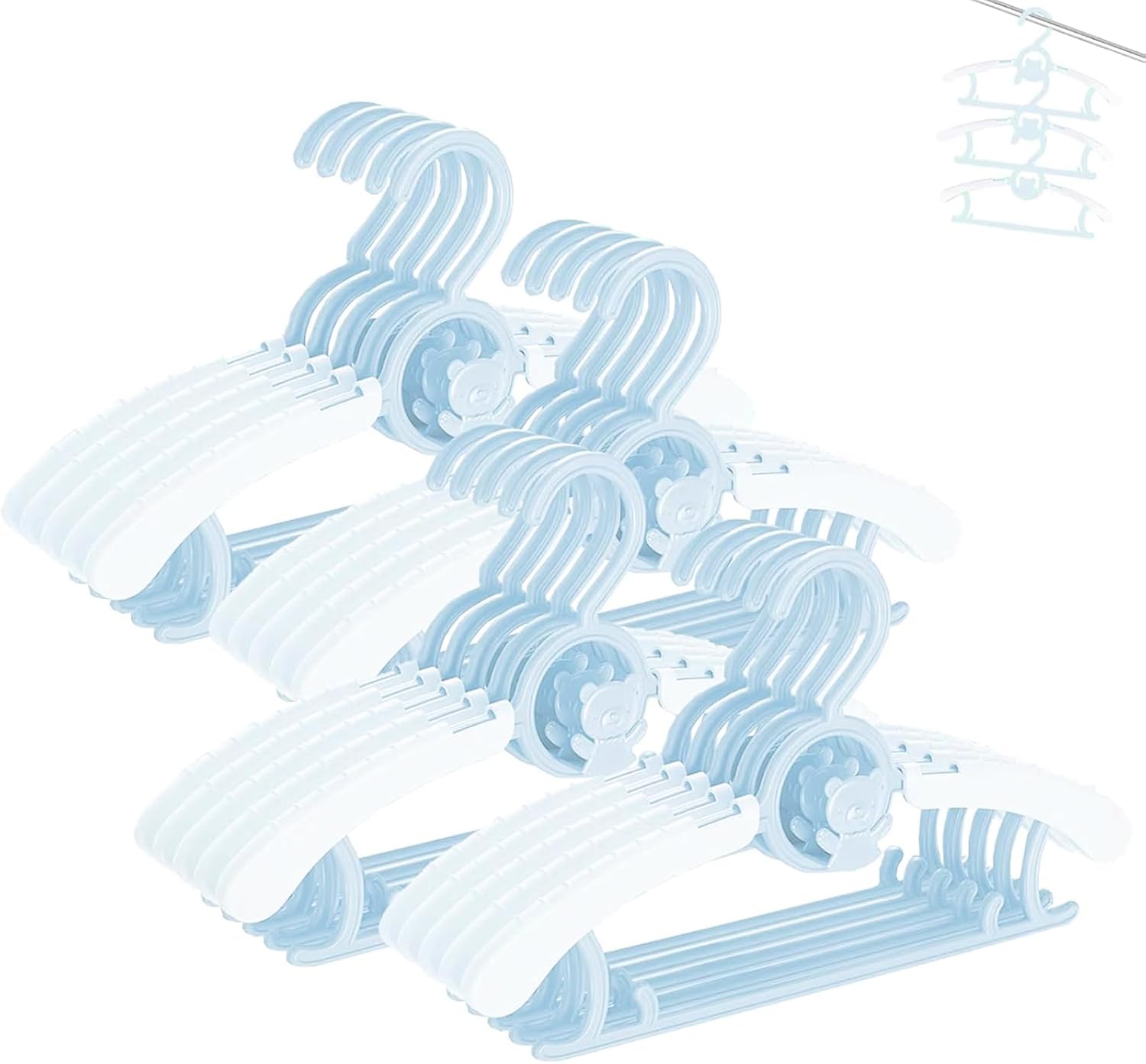Thumbnail 6 de HGYZE Baby Kleiderbügel verstellbar 29–37 cm