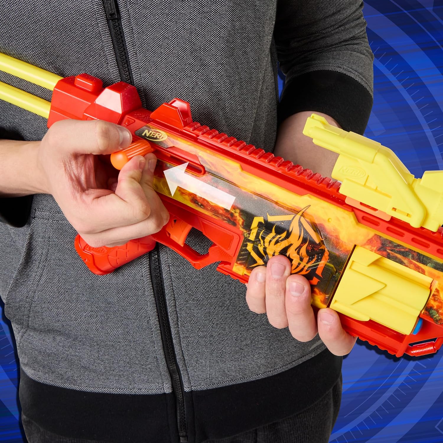 Thumbnail 4 de Nerf Loadout FlareFusion Blaster 18 fléchettes