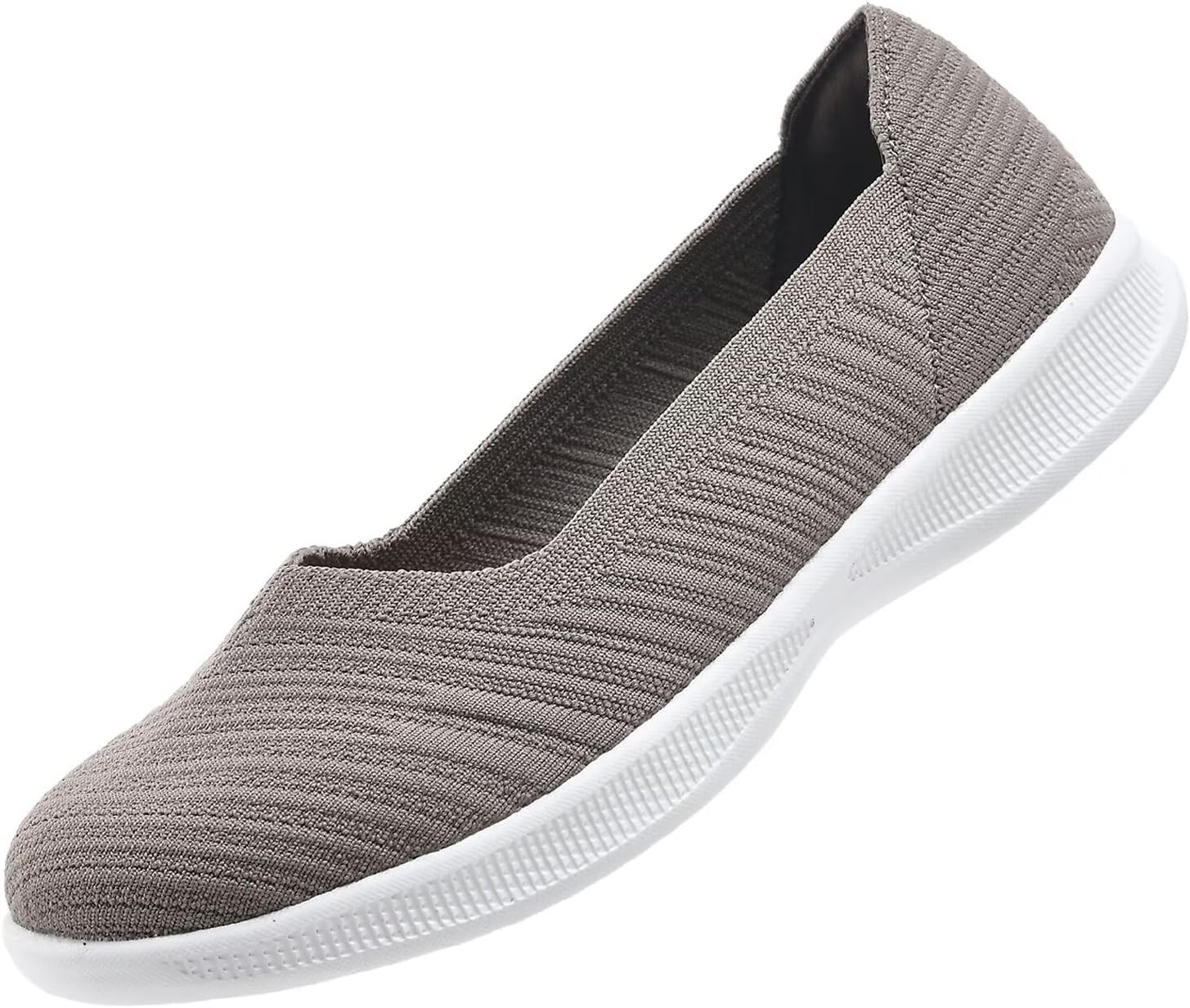 Detalle de Konhill Damen Loafers – Bequeme flache Slip-on Ballerinas für Alltag und Freizeit