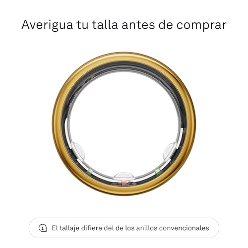 Thumbnail 1 de Oura Ring Gen3 Horizon Talla 6 Gold: anillo inteligente para monitorizar sueño, frecuencia cardiaca y estrés