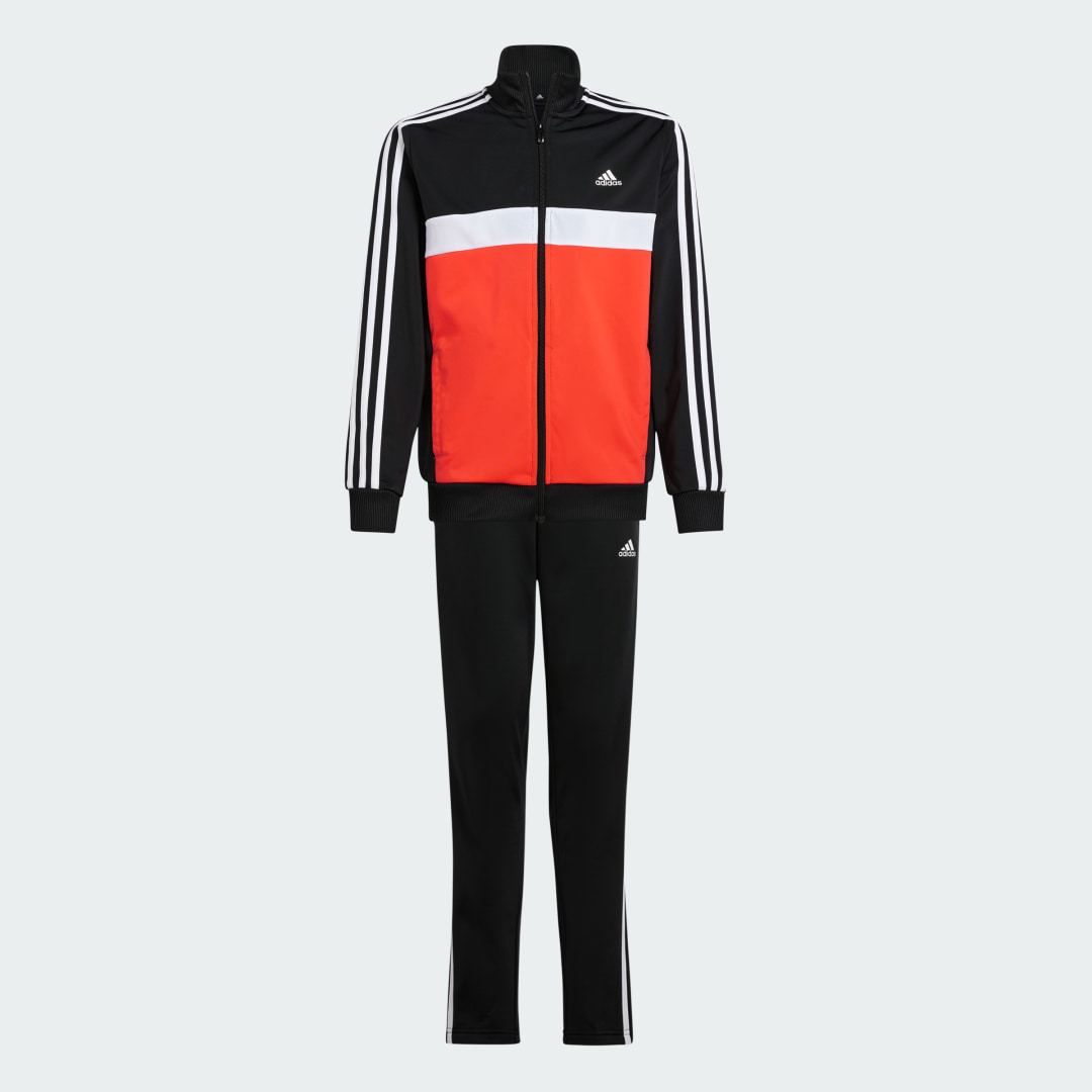 Detalle 2 de Chándal Essentials Tiberio 3 bandas de Adidas – negro
