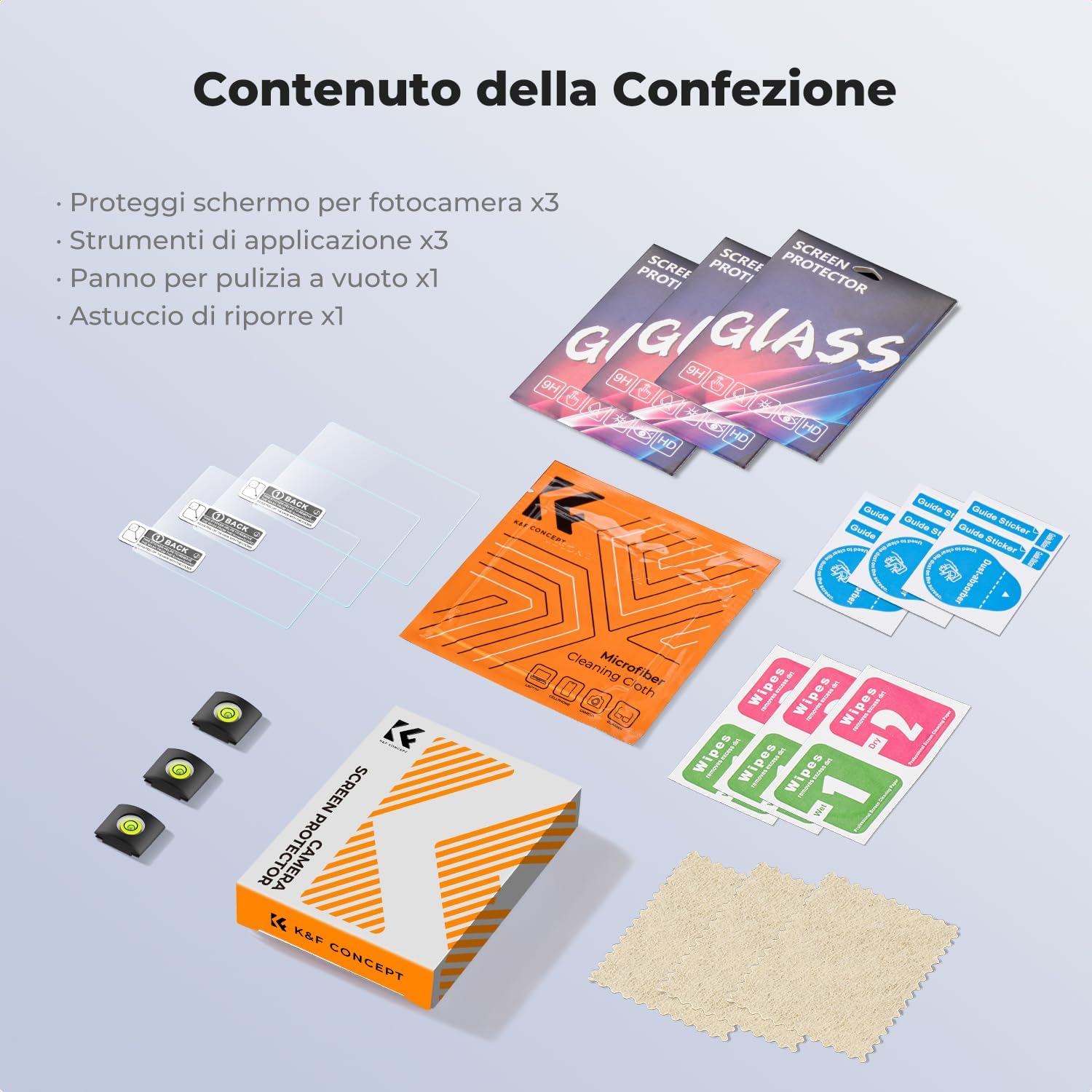 Thumbnail 5 de K&F CONCEPT Set Accessori Fujifilm X100V/T4