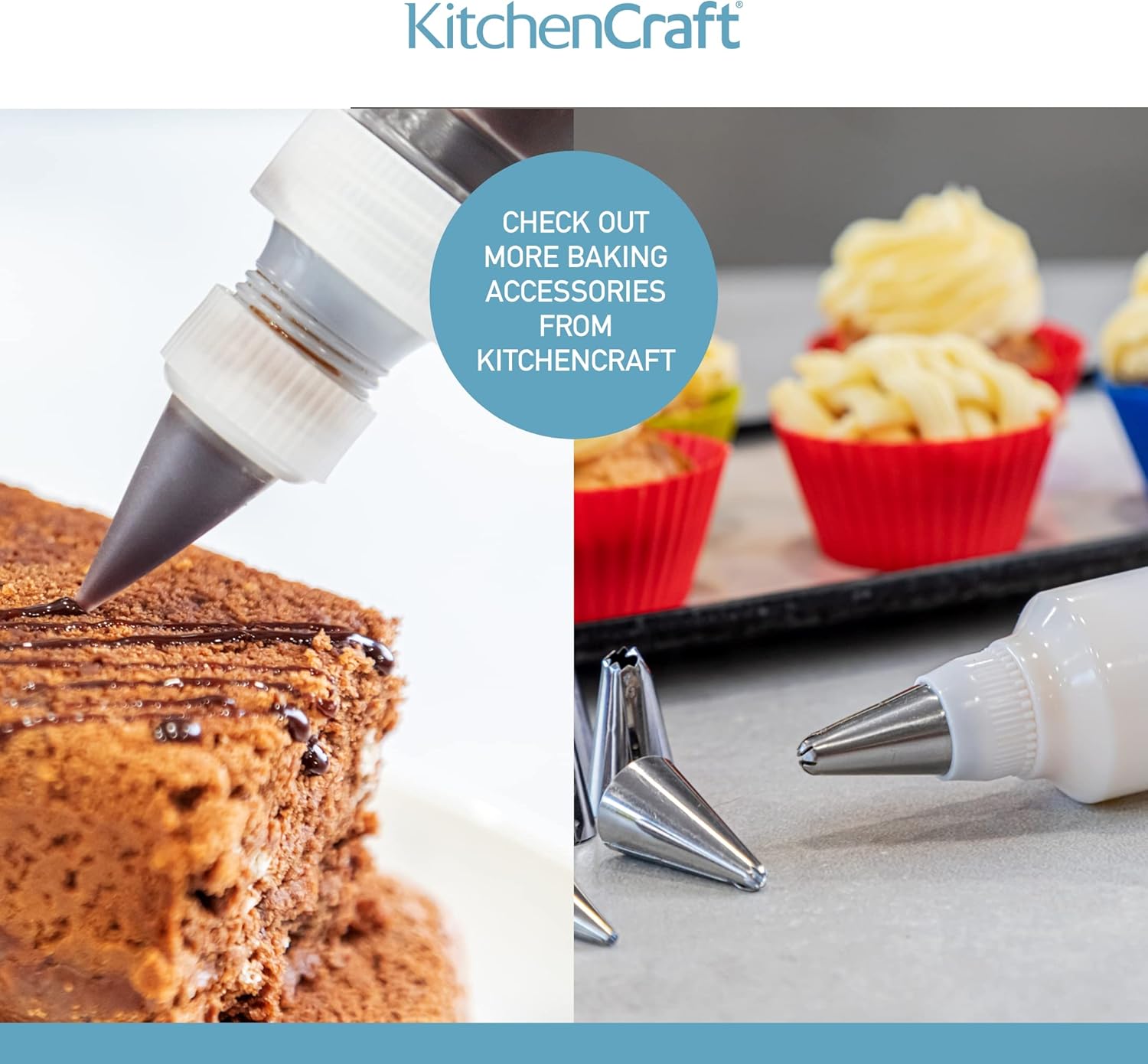 Thumbnail 6 de KitchenCraft Soporte para Tartas y Cupcakes, Porcelana Blanco🍰