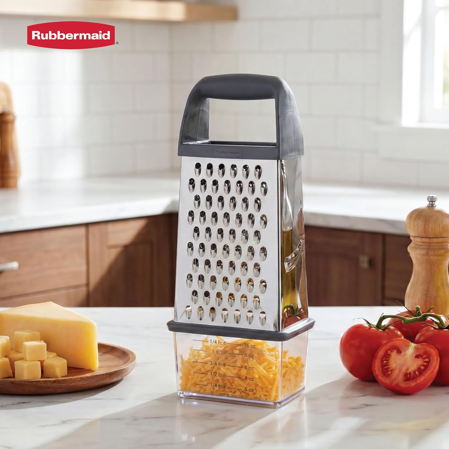 Thumbnail 5 de Rubbermaid Box Grater, Stainless Steel