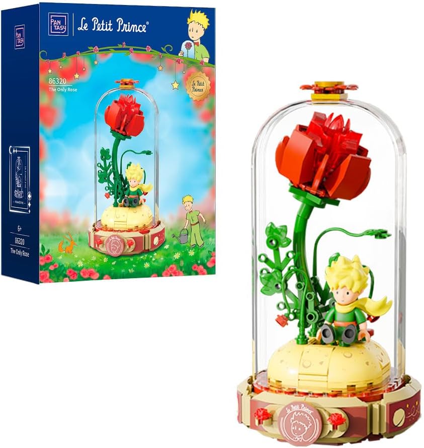 Detalle de PANTASY Rose Building Brick Set