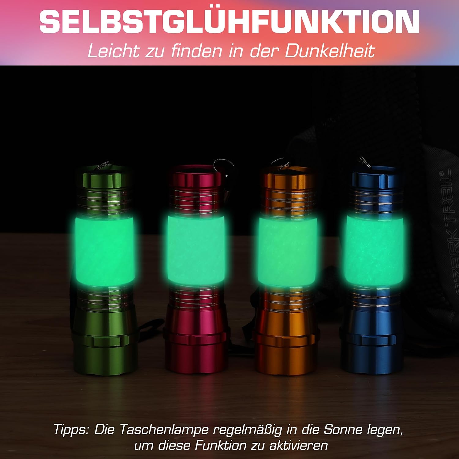 Thumbnail 6 de EverBrite Mini LED 4er Set Taschenlampe đŠ