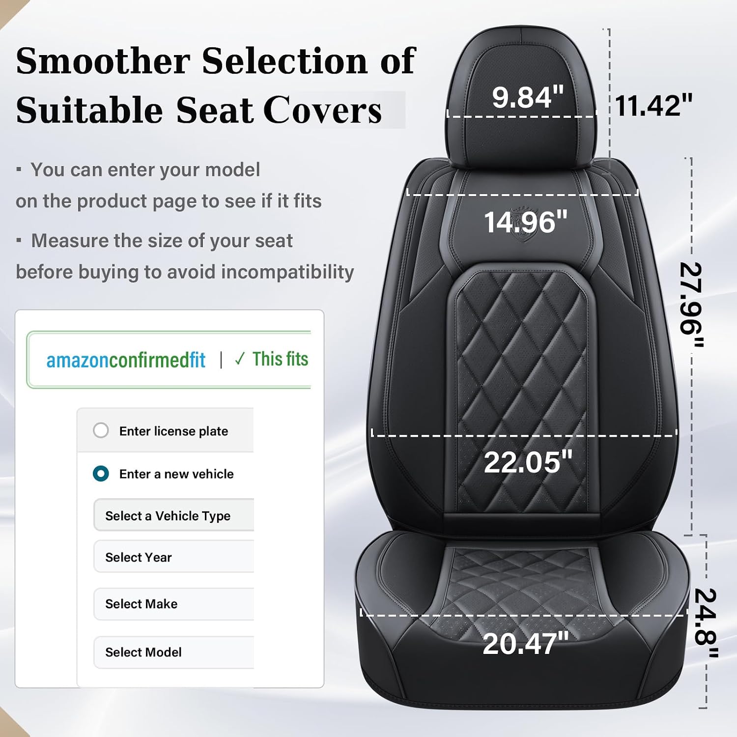 Thumbnail 4 de Coverado Car Seat Covers 2-Pack Waterproof
