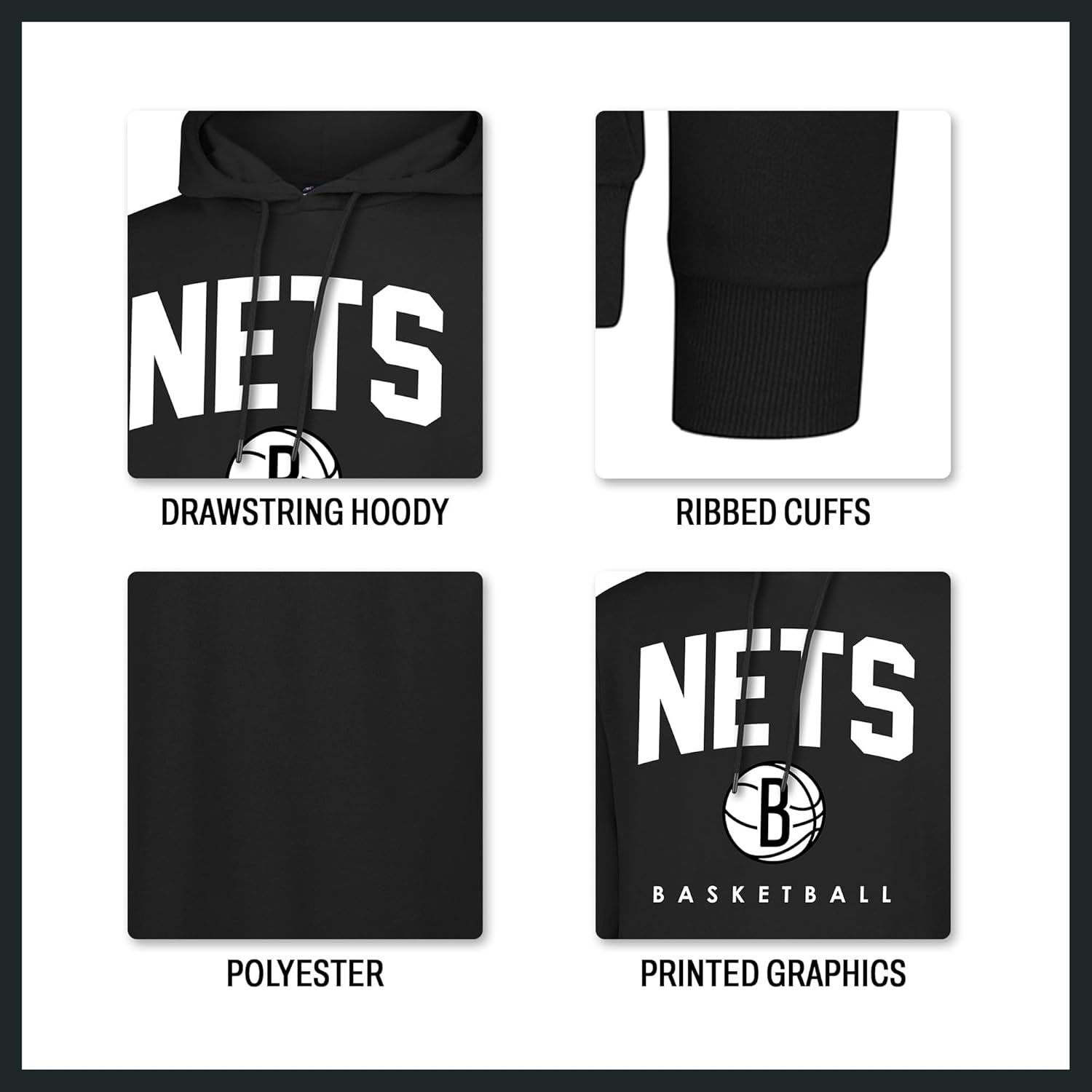 Thumbnail 4 de Ultra Game Boy’s NBA Official Super Soft Teamster Hoodie Sweatshirt