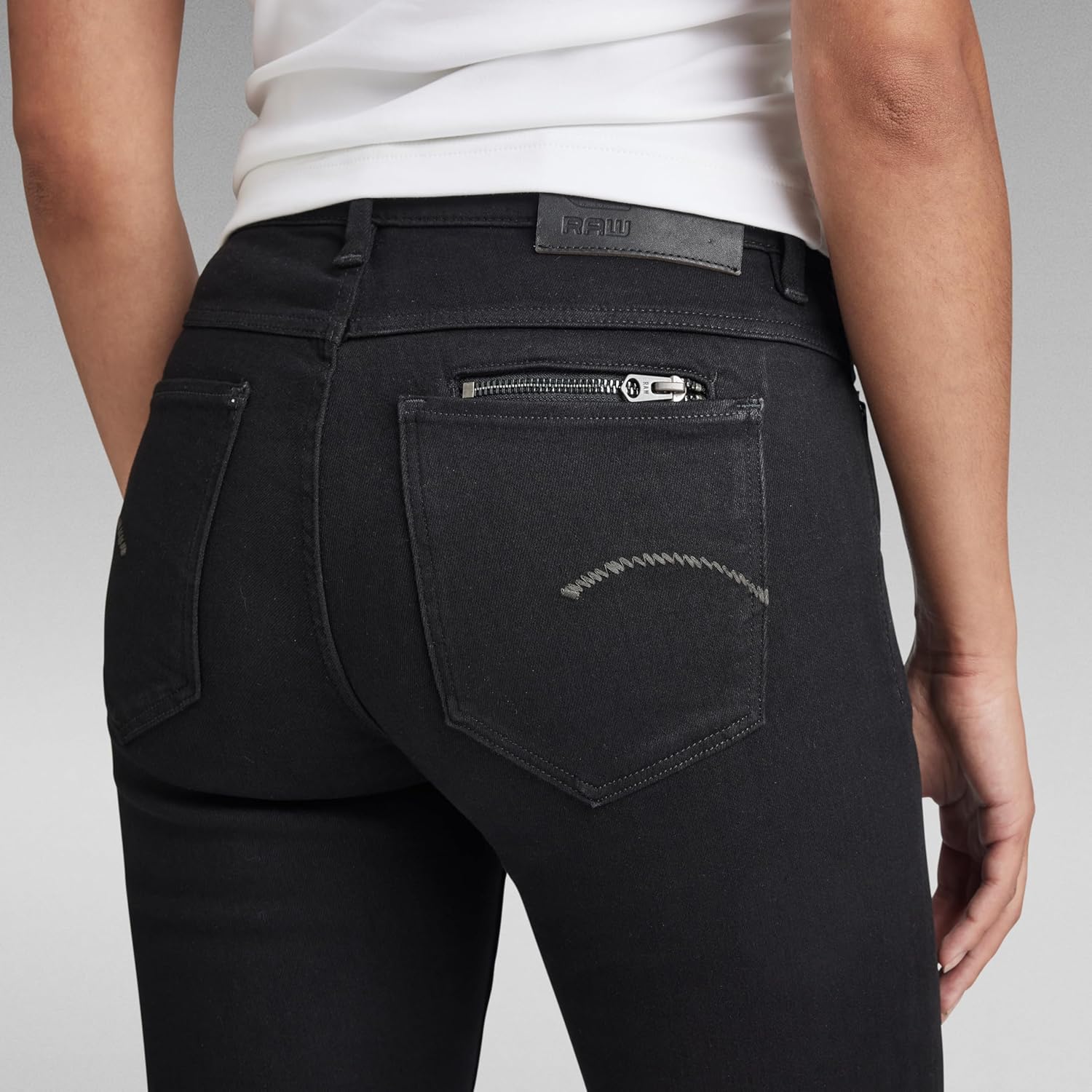 Thumbnail 2 de G-Star Femmes Noxer Straight Jeans – coupe droite et détails emblématiques