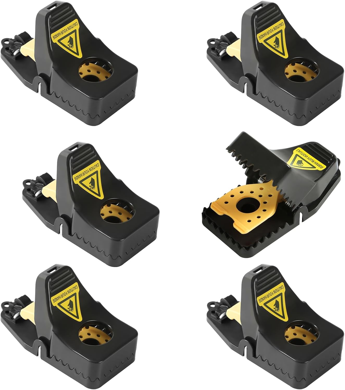 Detalle de RnCop Reusable Mouse Trap 6 Pack 🐭