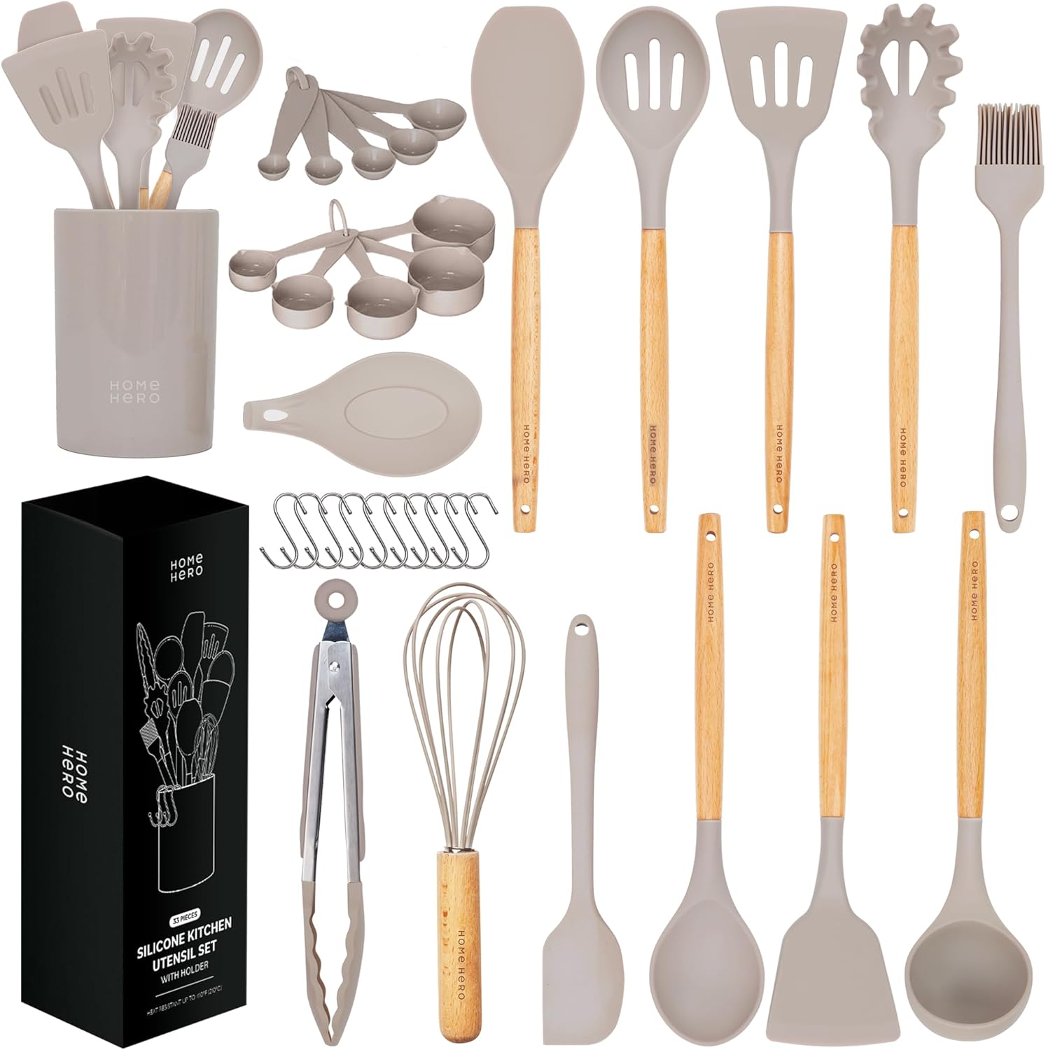 Thumbnail 6 de Home Hero 54-Piece Stainless Steel Utensil Set
