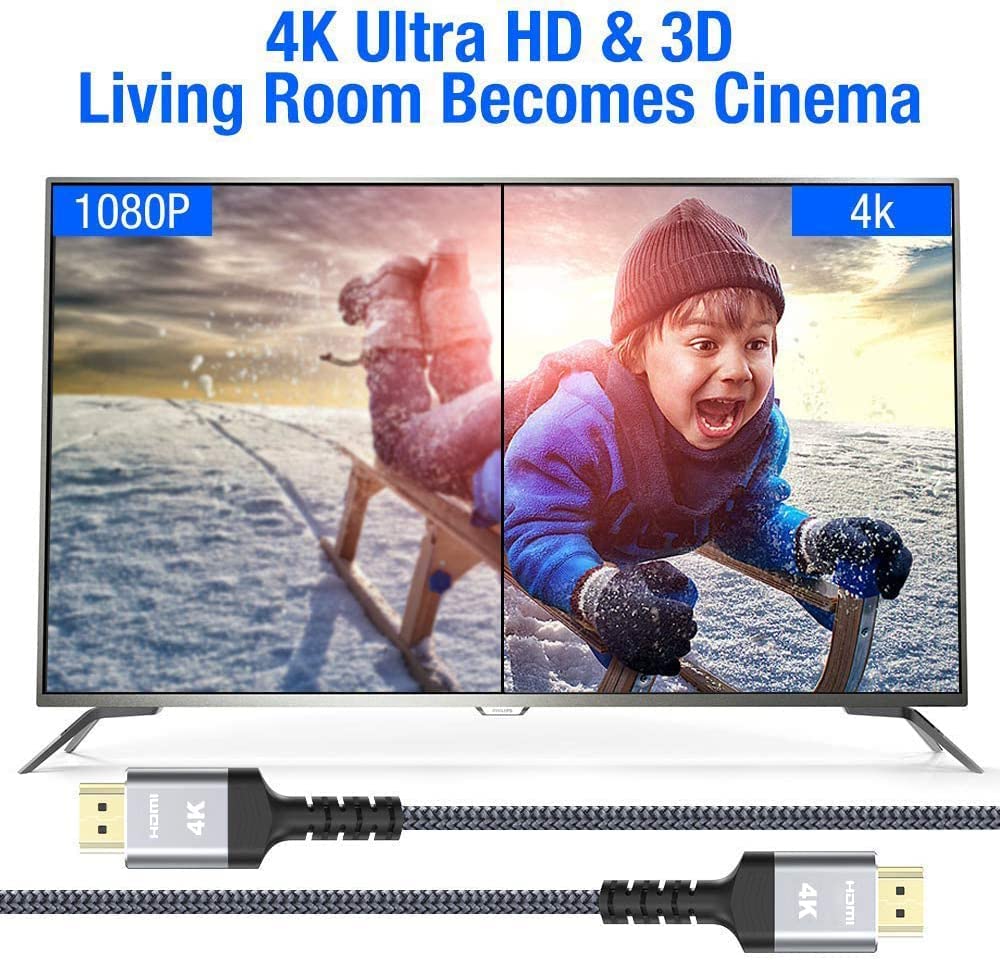 Thumbnail 2 de Highwings 4K Long HDMI Cable 50FT
