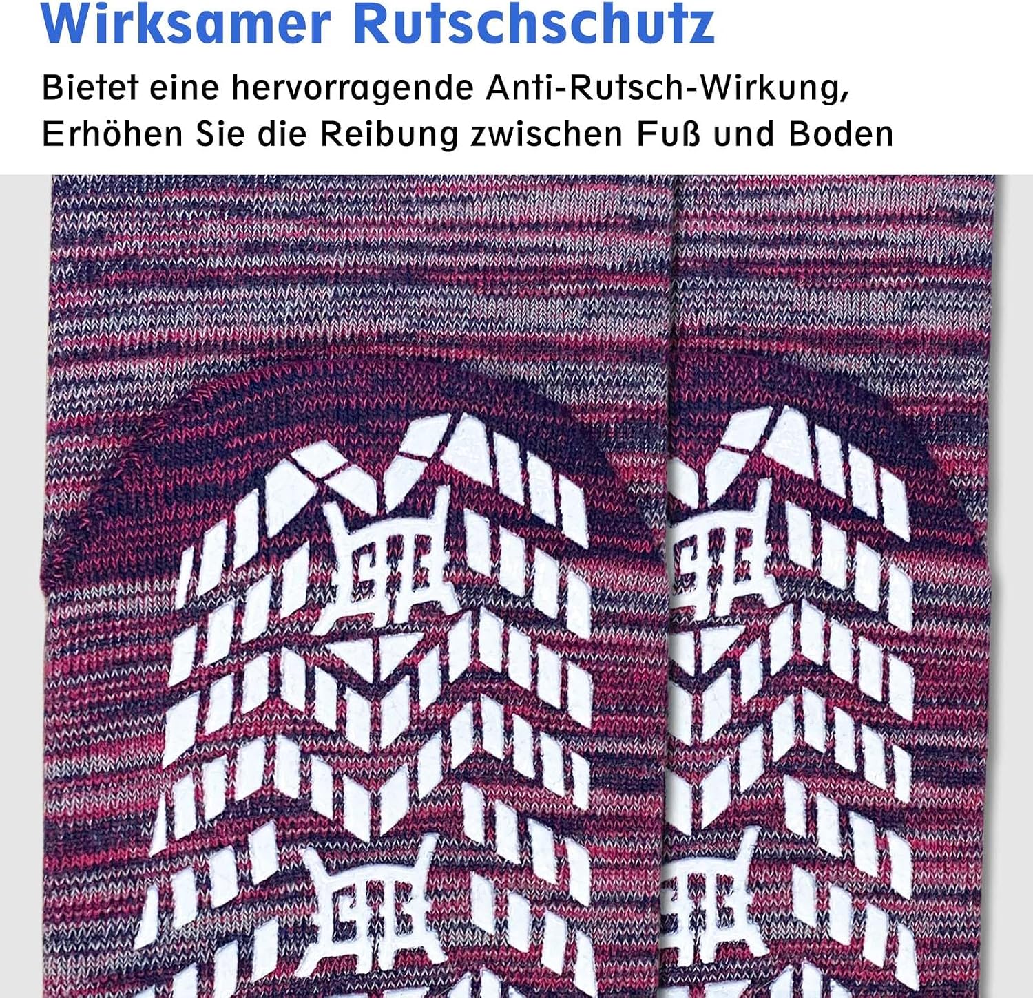 Thumbnail 3 de PUTUO ABS Rutschfeste Socken für Herren (4 Paar) mit Noppen – Stopper-/Stoppersocken aus Baumwolle