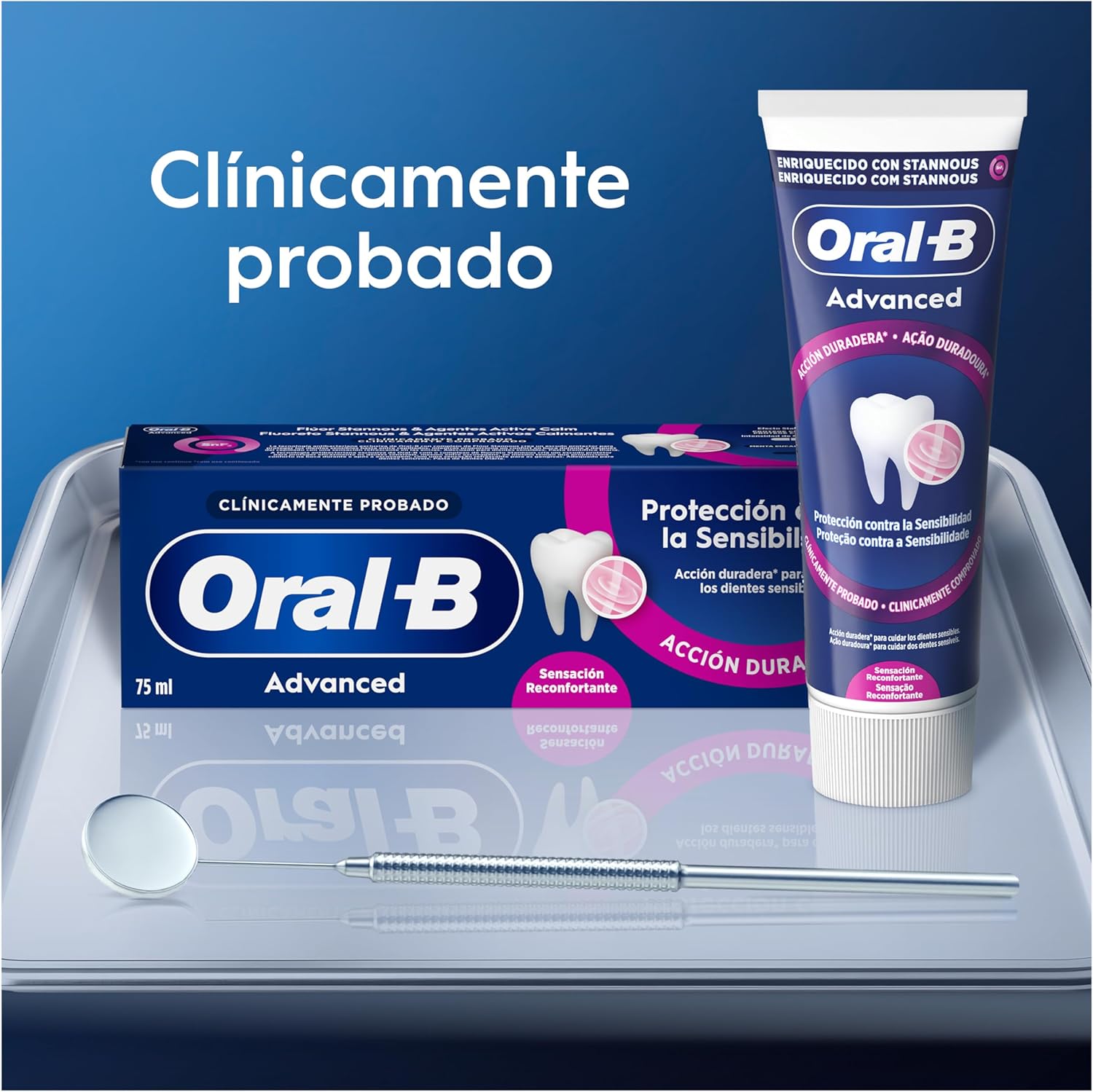 Thumbnail 2 de Oral-B Advanced Sensitivity 4x75 ml