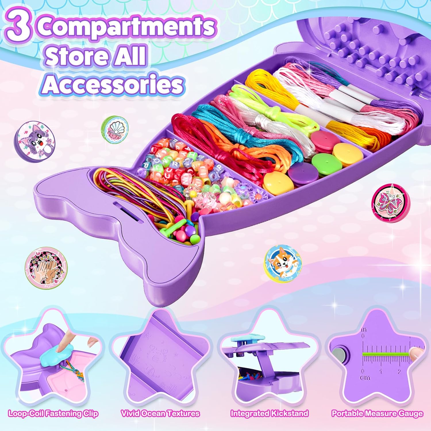Thumbnail 2 de Euclidean Cube Bracelet Kit for Girls