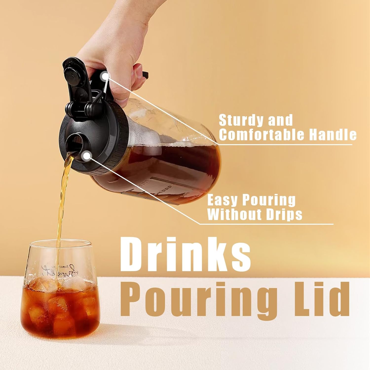 Thumbnail 4 de Mason Jar Pour Spout Lid Pack of 2 ๐ซ