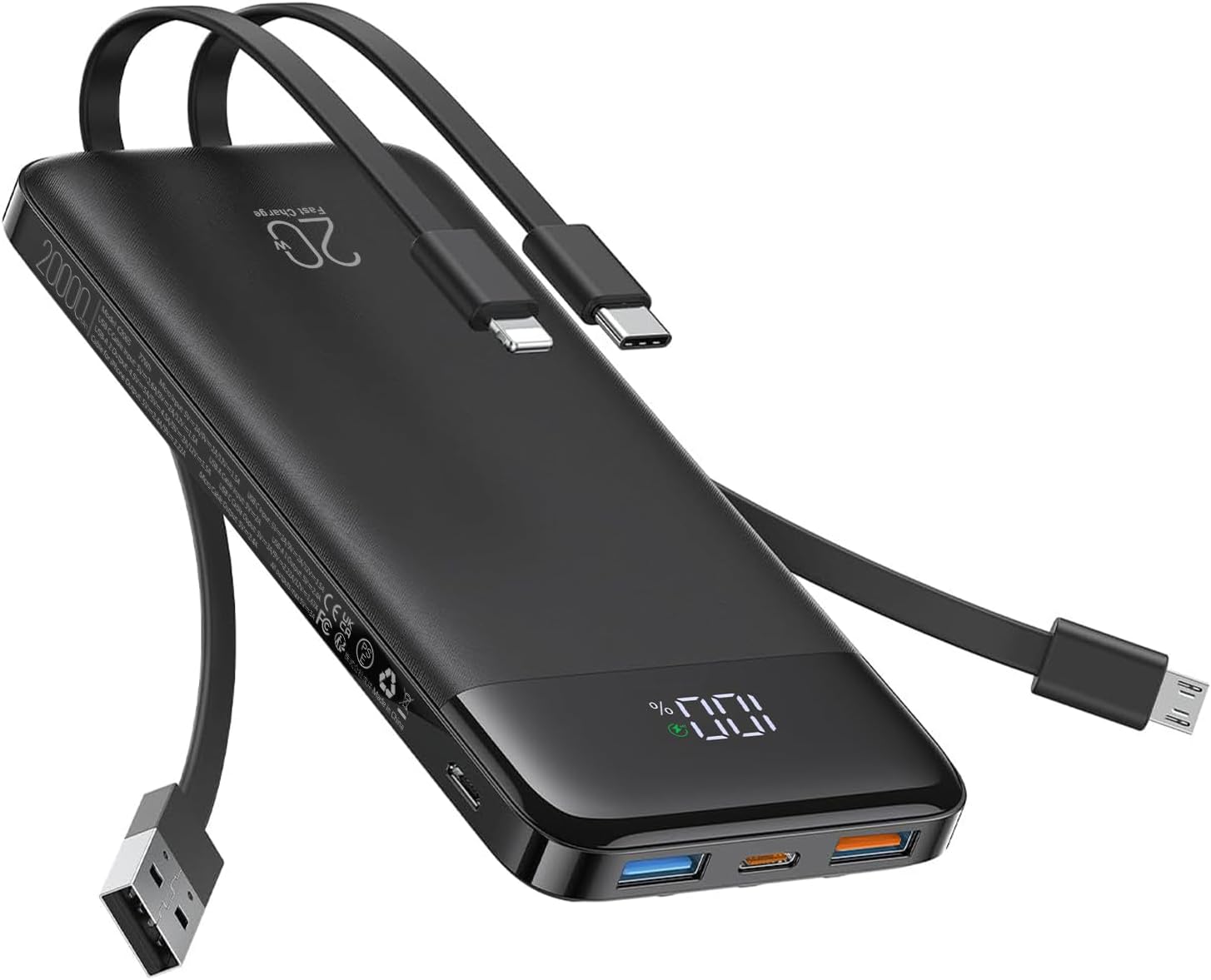 Detalle de Charmast Power Bank 20000mAh 22.5W