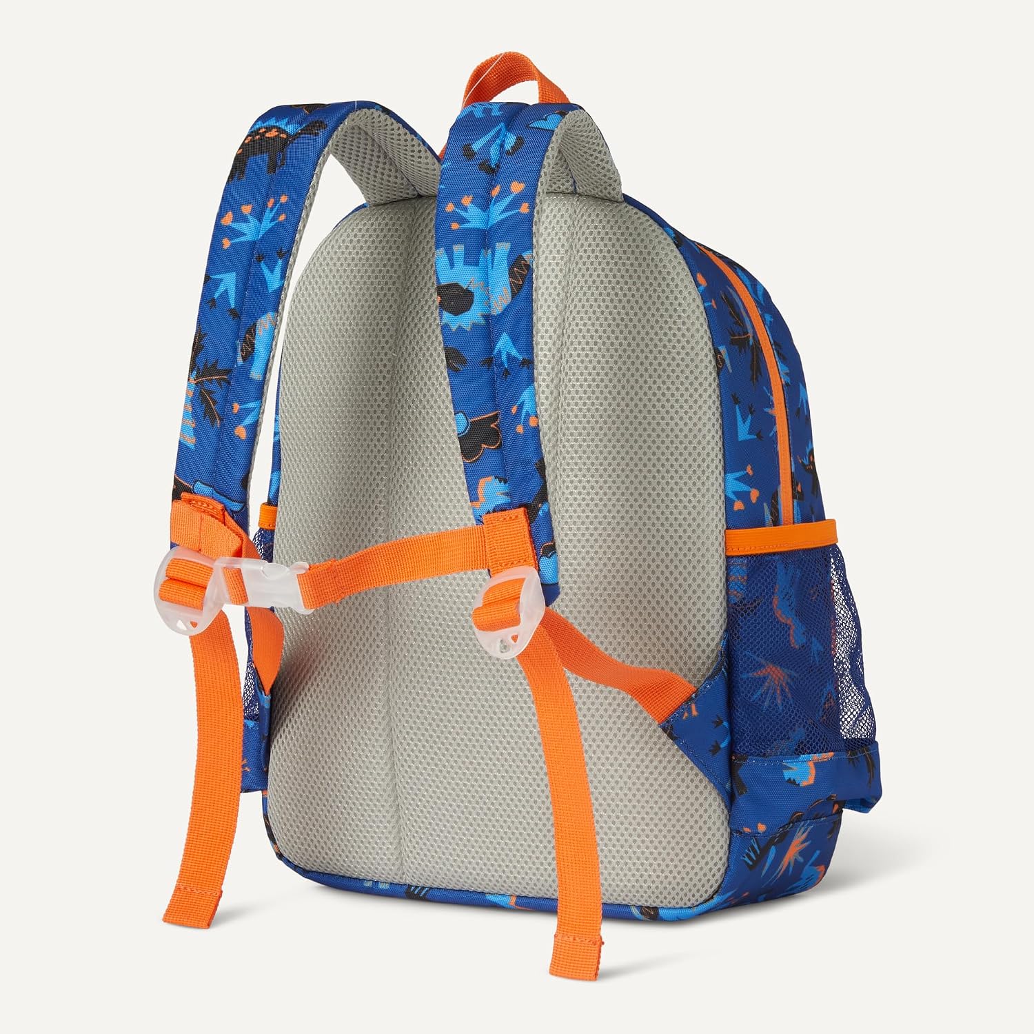 Detalle 2 de Sac à dos école bleu marine 100% polyester recyclé