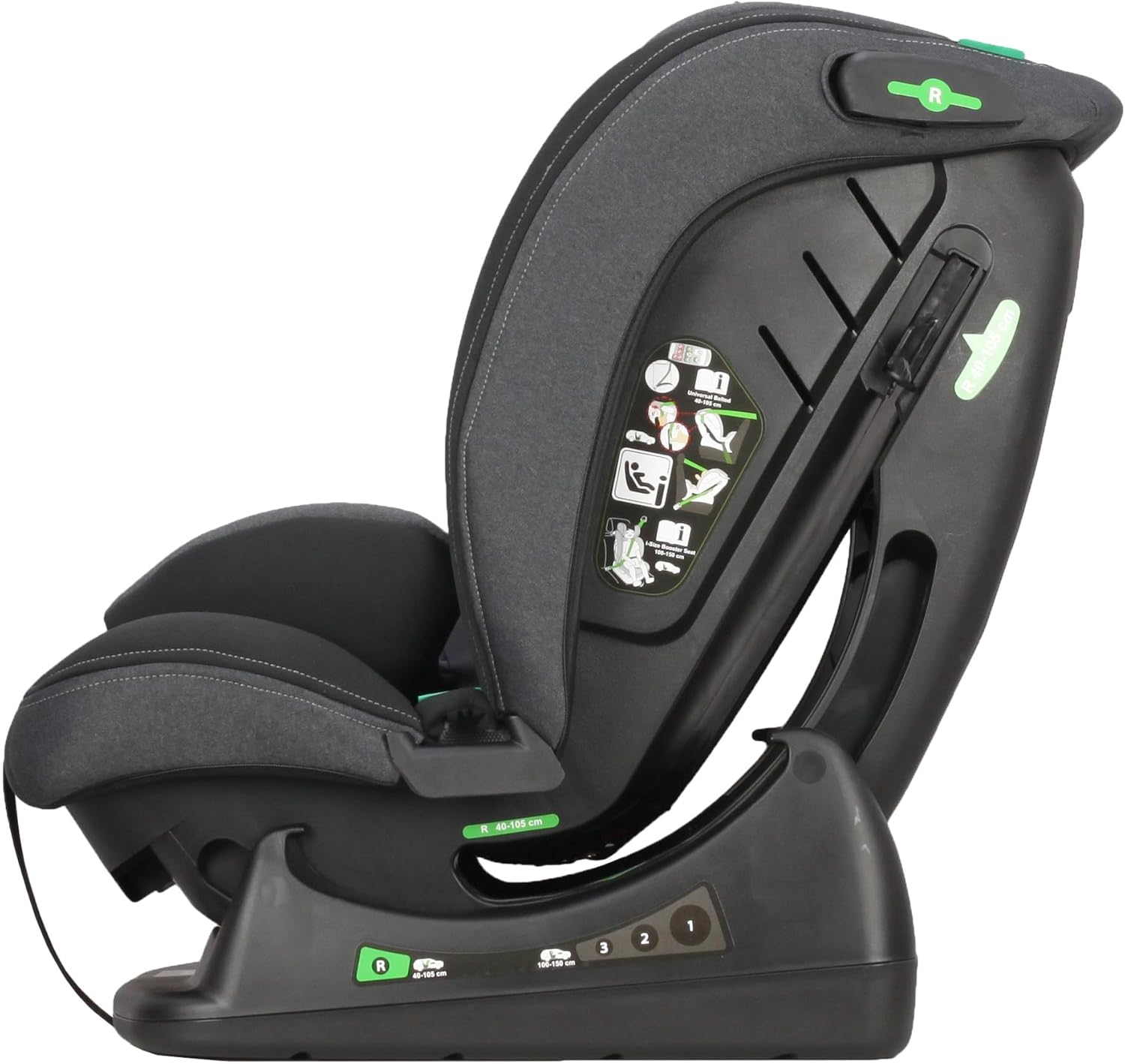 Thumbnail 2 de Bambisol Siège auto évolutif i-Size 40-150 (harnais 5 points, textile déhoussable)