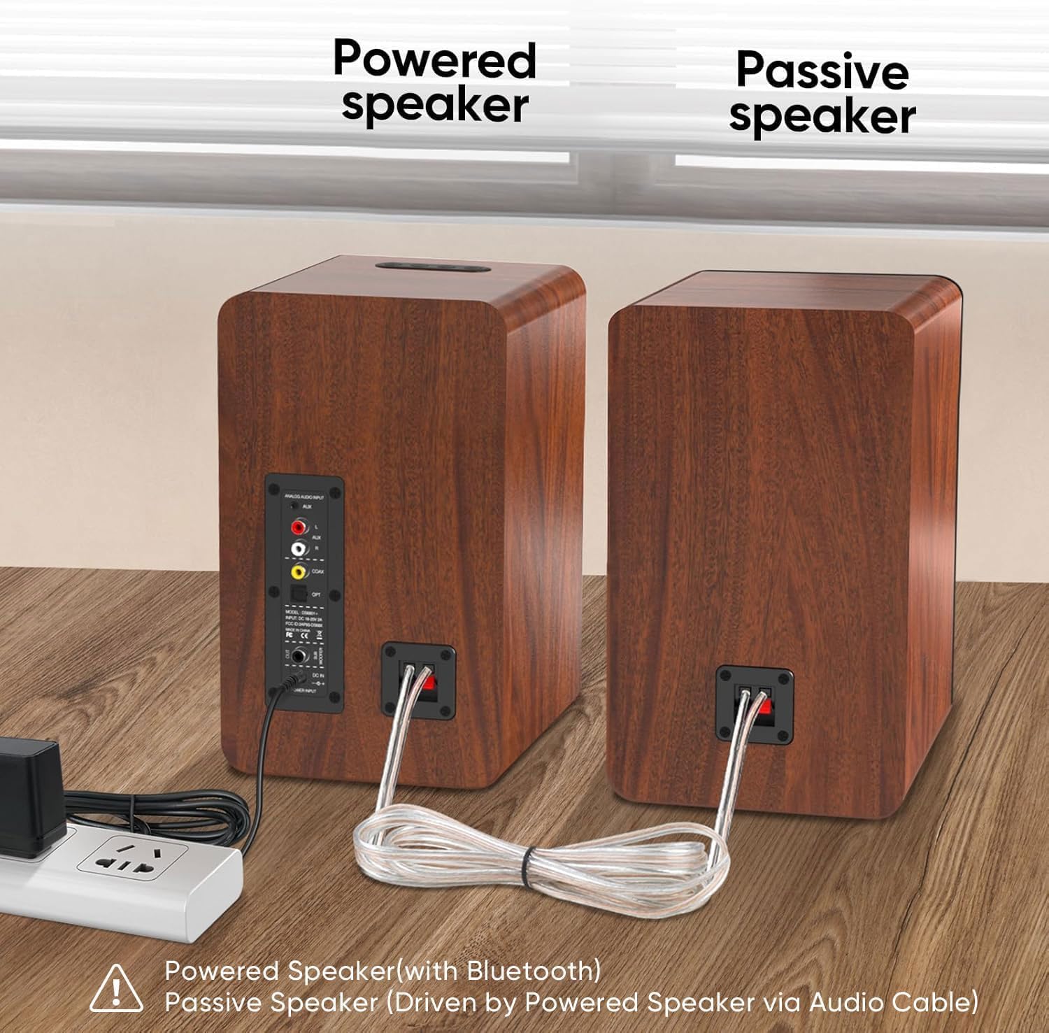 Detalle 2 de Saiyin Bluetooth Bookshelf 40W x 2