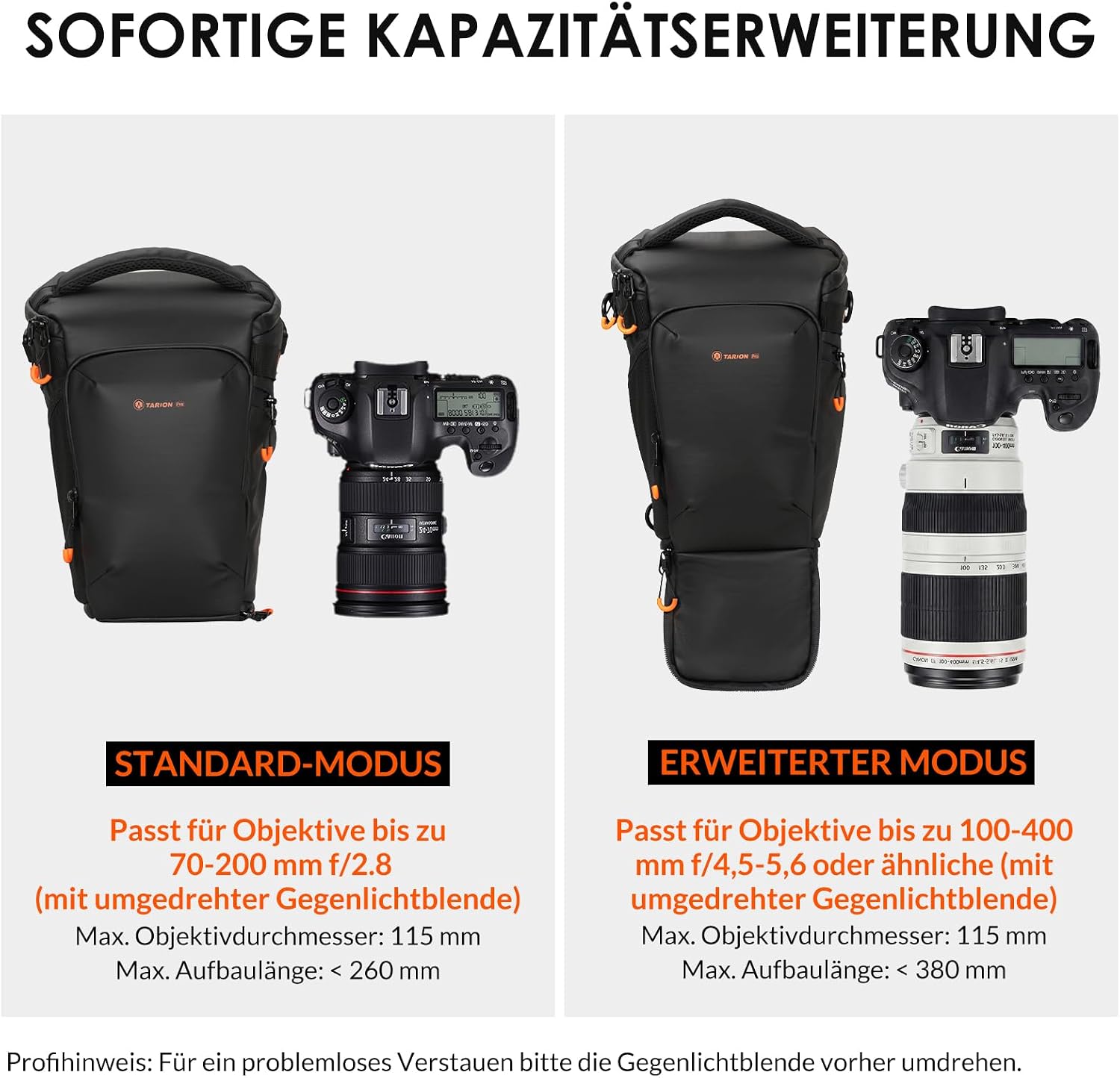 Thumbnail 1 de TARION Kameratasche Spiegelreflex Kamera Tasche