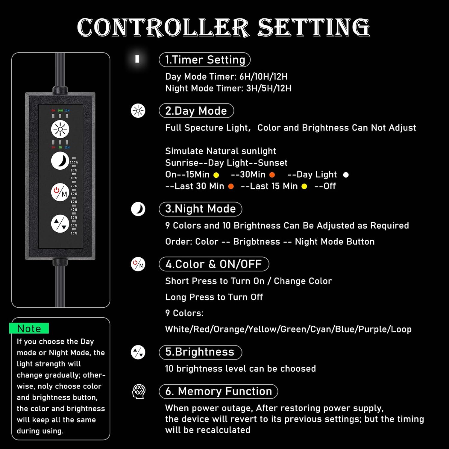 Detalle 2 de hygger Éclairage Aquarium: Rampe LED RGB 16W pour réservoirs 30–45 cm