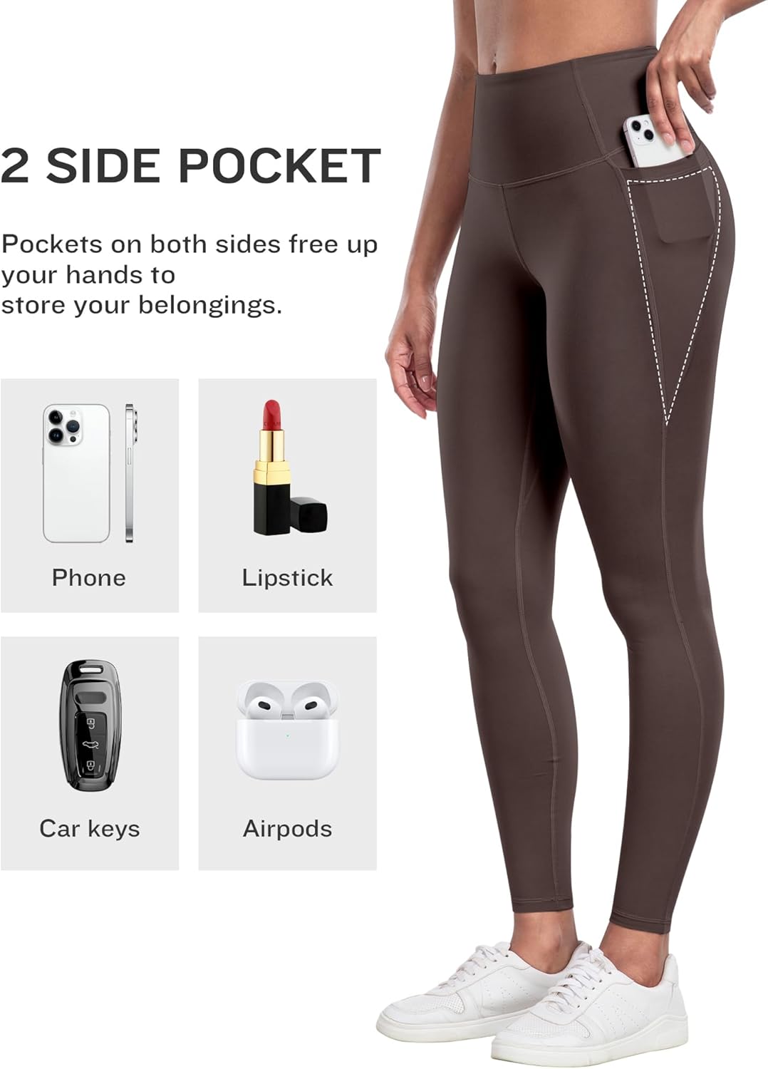 Thumbnail 2 de LZYVOO High-Waist Women's Yoga Leggings 6-pack 🩳