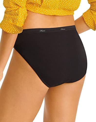 Thumbnail 2 de Hanes Women's 10-Pack High-Rise Cotton Blend Briefs, Full Coverage, Moisture-Wicking