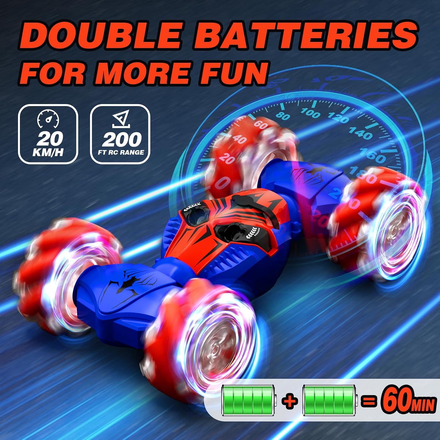 Detalle de Remote Control Car 4WD Gesture Sensing 2.4GHz