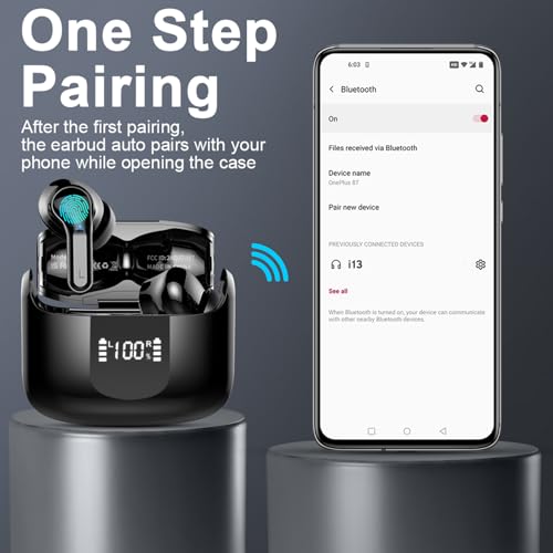 Detalle de Ordtop 2026 Wireless Earbuds review